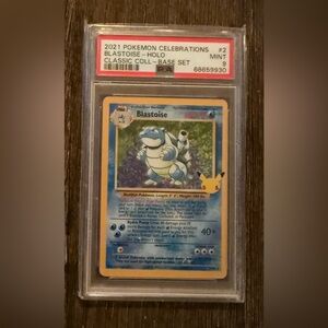 2021 POKEMON CELEBRATIONS BLASTOISE - HOLO
CLASSIC COLL - BASE SET